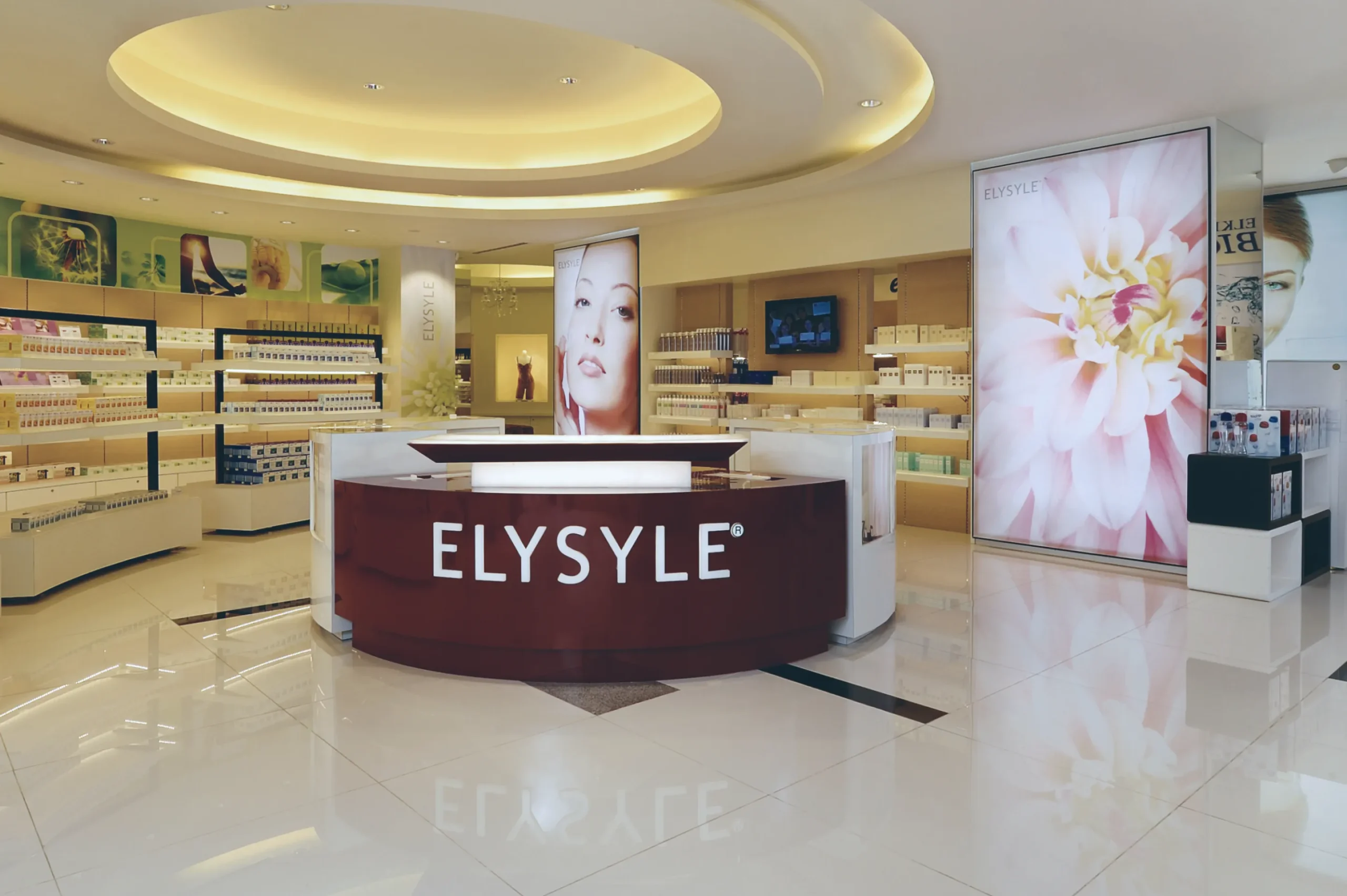 Elysyle one stop service centre and retail environment