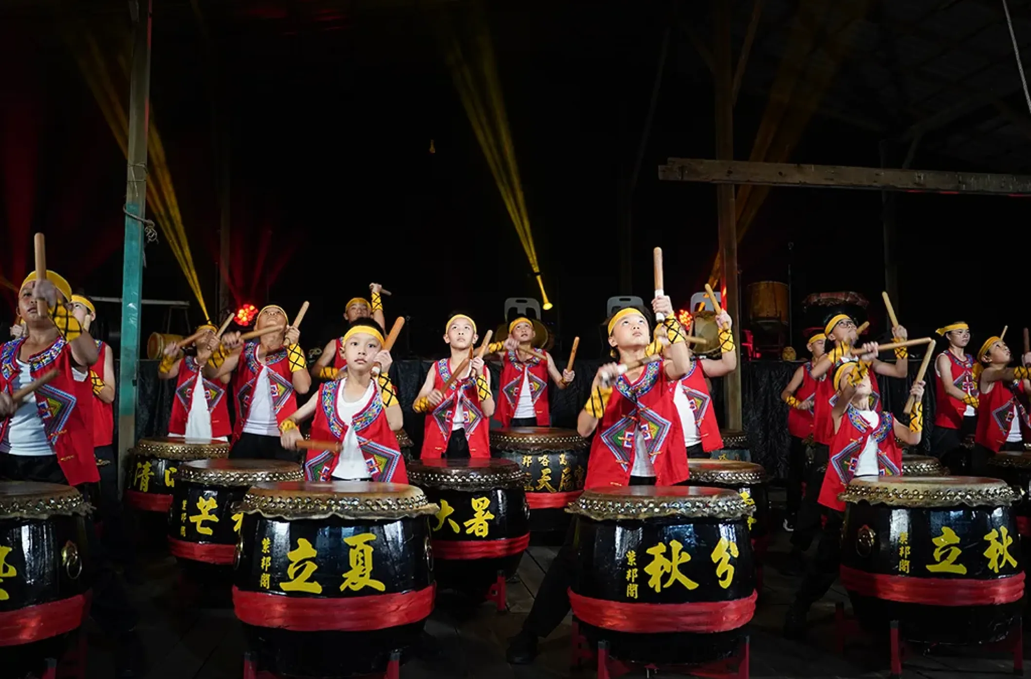 Traditional cultural performance during Pangkor Island Festival